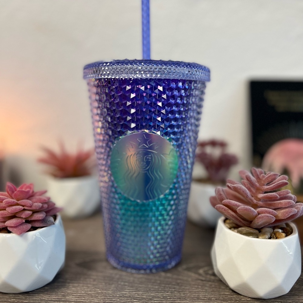 Starbucks Studded Summer 2021 Bling Mermaid Ombre Cup